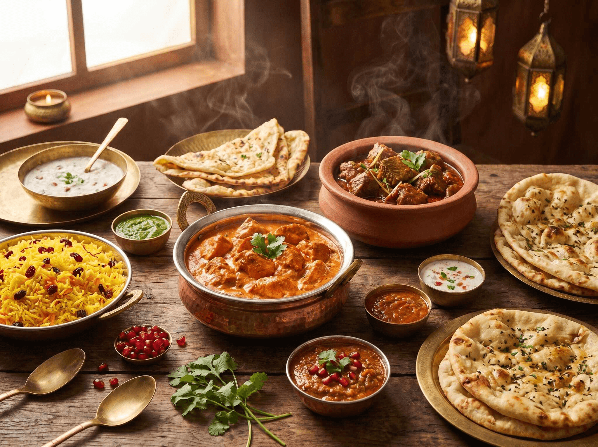 Masala King catering-style North Indian feast